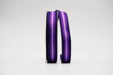 Ruban tissé à rayures colorées_K1707-23-1_Violet